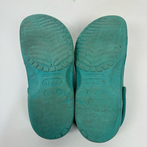 Crocs Blue Classic Slip On Clogs with Gibitts Spiderman Fruit Paw Patrol - Picture 6 of 6